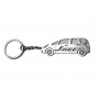 Keychain Honda Jazz III 2008-2013 - (type STEEL)